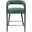 Galway Comfy Cushioned Metal Counter Chair In Teal