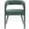 Galway Comfy Cushioned Metal Side Chair Set of 2 In Teal