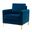 Ganymedes Club Chair In Navy