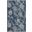 Garden Oasis 3' x 5' Tropical Rug In Navy