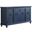 Garden Solid Wood Tv Stand In Rustic Blue