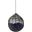 Garner Teardrop Outdoor Patio Swing Chair Without Stand In Gray/Navy