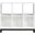 Garretson Bookcase In White