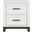 Garretson Night Stands In Gray and White