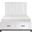 Garretson Queen Platform Bed with Footboard Storage In White