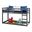 Gaston Loft Bed (Gray)