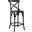 Gear Black Counter Stool EEI-5562-BLK