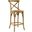 Gear Natural Counter Stool with Rattan Seat