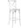 Gear White Bar Stool