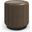 Gelee Round Accent Table In Brown