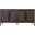 Gemi Dark Large 4 Door Cabinet In Teak Brown