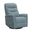 Gemini Manual Swivel Glider Recliner In Snazzy Blue