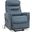 Gemini Power Lift Recliner With Articulating Headrest In Blue