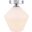 Gene 1 Light Chrome And Frosted White Glass Flush Mount