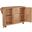General Line Brown Kitchen Cart 5089-95
