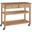 General Line Brown Kitchen Cart 5216-95