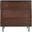 Genevieve Black and Walnut 3 Drawer Dresser