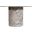 Genoa 48 Inch Marble Dining Table In Brown