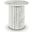 Genoa End Table In White