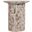 Genoa Marble End Table In Brown