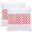 Geo Mountain Pillow Set of 2 in Multi DEC314B-1220-SET2