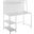 Geo Tier Desk In White