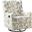 George Manual Swivel Glider Recliner In Floral