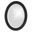 George Mirror In Glossy Black