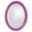 George Mirror In Glossy Hot Pink