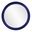 George Mirror In Glossy Navy