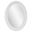 George Mirror In Matte White