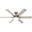 Georgetown 52 Inch Energy Star Ceiling Fan with LED Light Kit and Handheld Remote In Brushed Nickel and Light Gray Oak