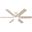Georgetown 52 Inch Energy Star Ceiling Fan with LED Light Kit and Handheld Remote In Fresh White and Light Oak