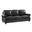 Gerardo Genuine Leather Sofa In Black