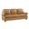 Gerardo Genuine Leather Sofa In Camel