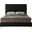Geri Velvet Queen Bed In Black
