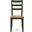Gesthaven Dining Chair Set of 2 In Natural and Green