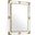 Ghost Rectangular Mirror In Gold