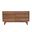Gia 6 Drawer Dresser In Warm Pecan
