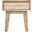 Gia Brown and Grey 1 Drawer Nightstand
