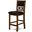 Gia Brown Counter Height Chair Set Of 2