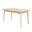 Gia Small Extension Dining Table with Butterfly System In Light Driftwood