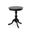 Gilda Side Table In Antique Black