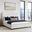 Gina King Upholstered Bed In Rosemont Alabaster