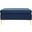 Giovanna Navy/Brass Square Bench