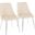 Giovanni Chair Set of 2 In Chrome
