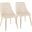 Giovanni Chair Set of 2 In Gold