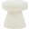 Gisella Boucle Ottoman In Ivory