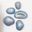 Glass Wall Gems Set of 5 In Lapis