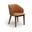 Glenwood Vegan Leather Upholstered Dining Chair Set of 2 In Tan